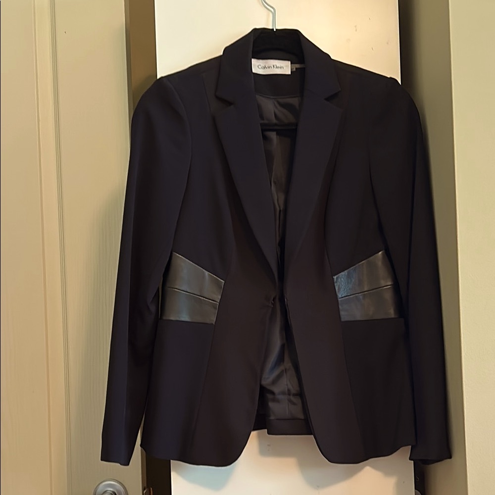 Calvin Klein Two Tone Tailored Blazer